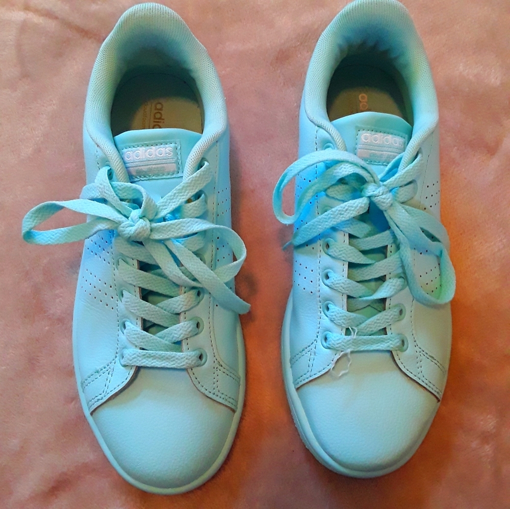 Adidas Mint Green Cloudfoam Shoes